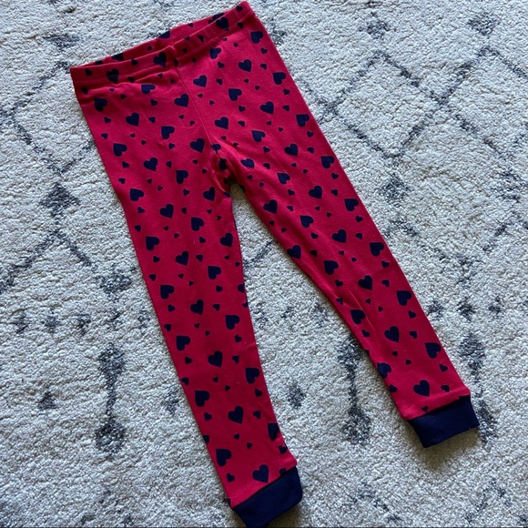 Leveret Red and Navy Toddler Pajamas - Picture 2 of 7